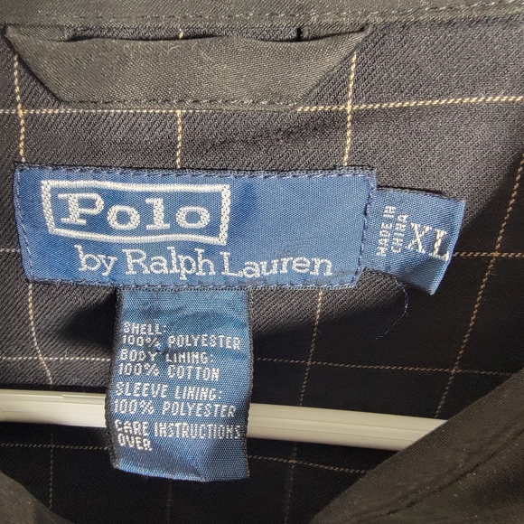 Polo by Ralph Lauren Men's Black Jacket - Picture 3 of 3